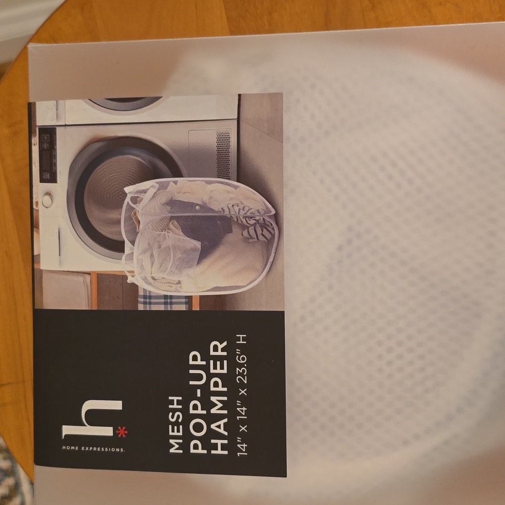 MESH POP-UP HAMPER